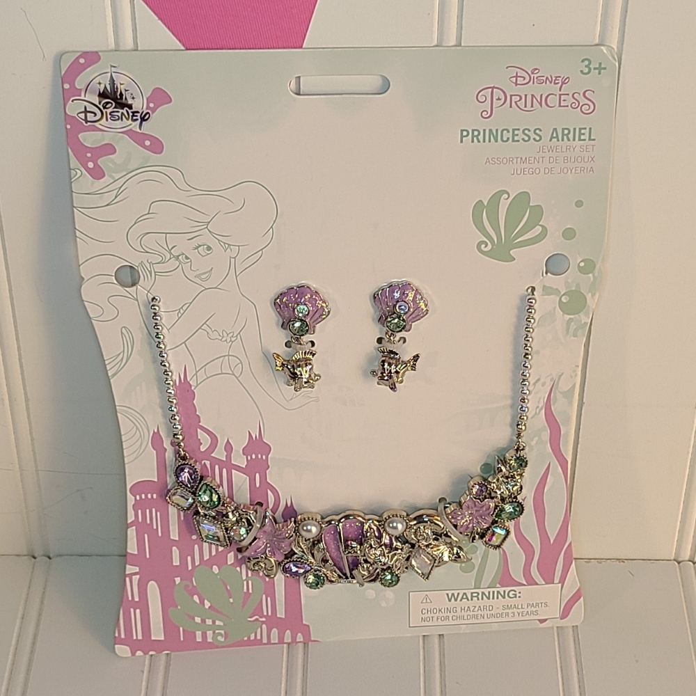 Disney Princess Ariel 3 piece Costume Jewelry Set